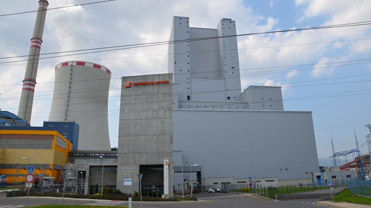 Informační centrum elektrárny Ledvice s vyhlídkou z nejvyšší budovy v ČR
