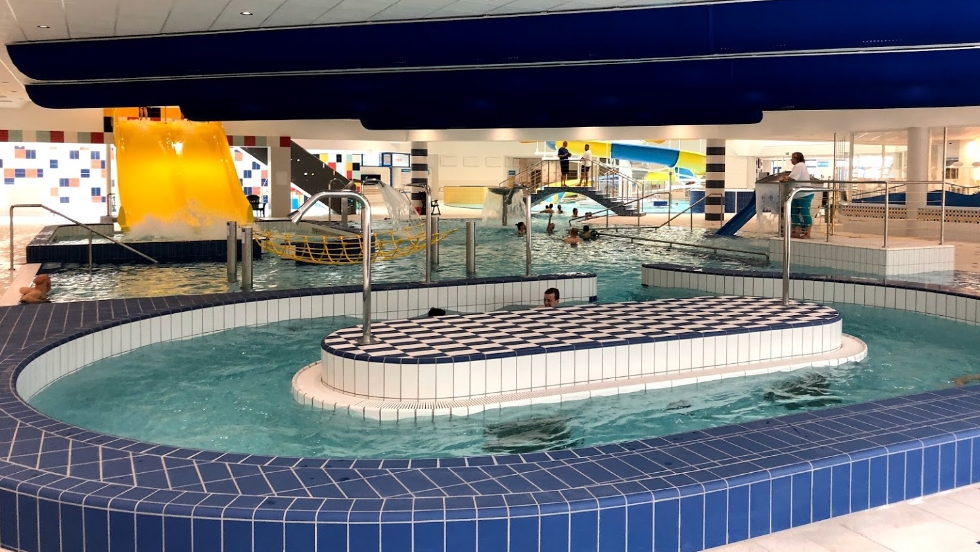 Aquacentrum - plavecká hala v Teplicích