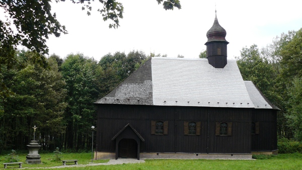 Přesunutý dřevěný kostel svatého Jana Křitele