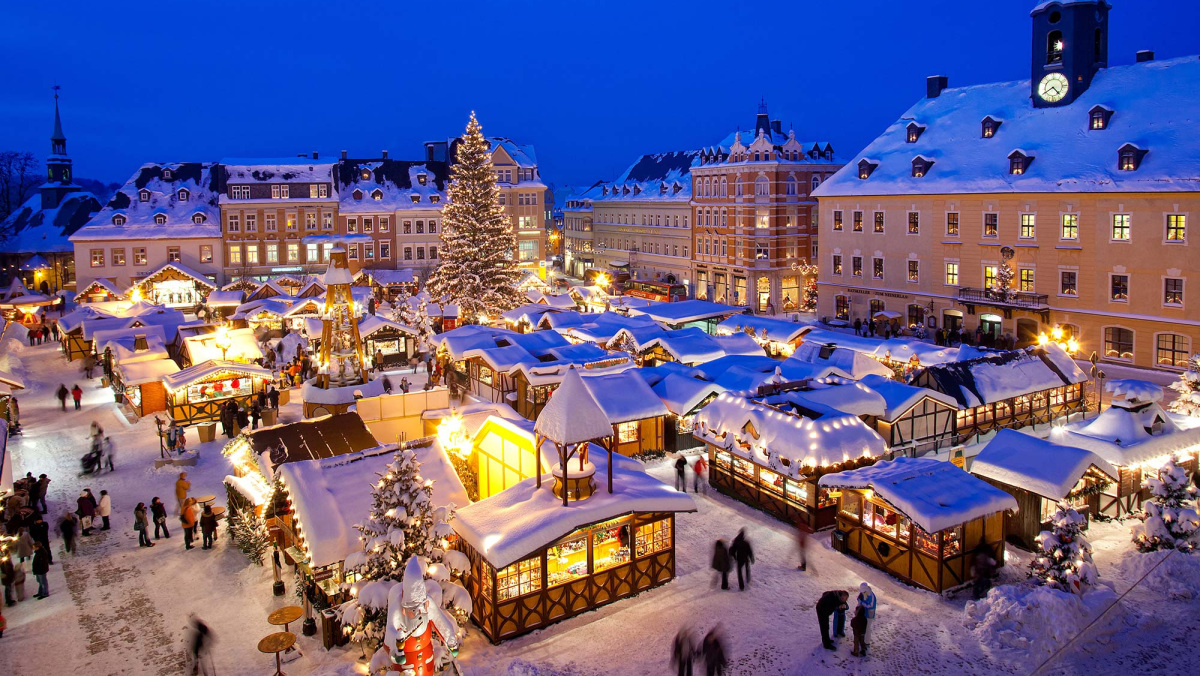 Vánoční trhy v Annaberg-Buchholz