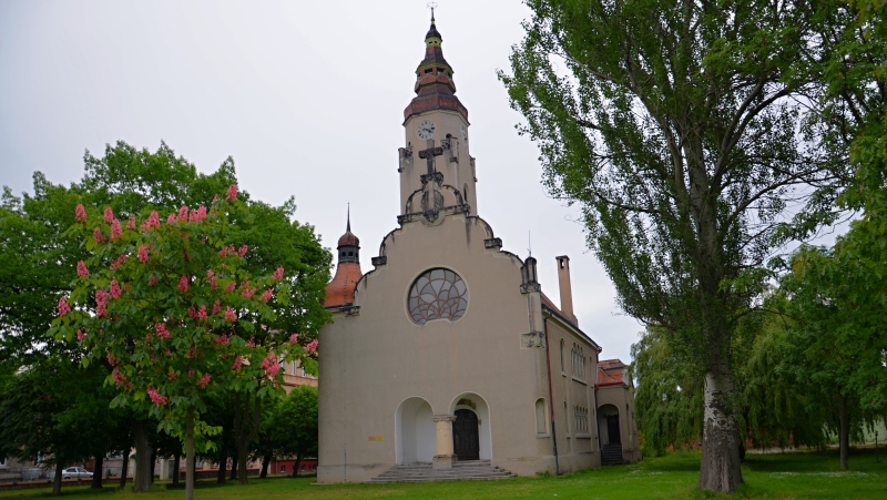 Evangelický kostel s vyhlídkovou věží
