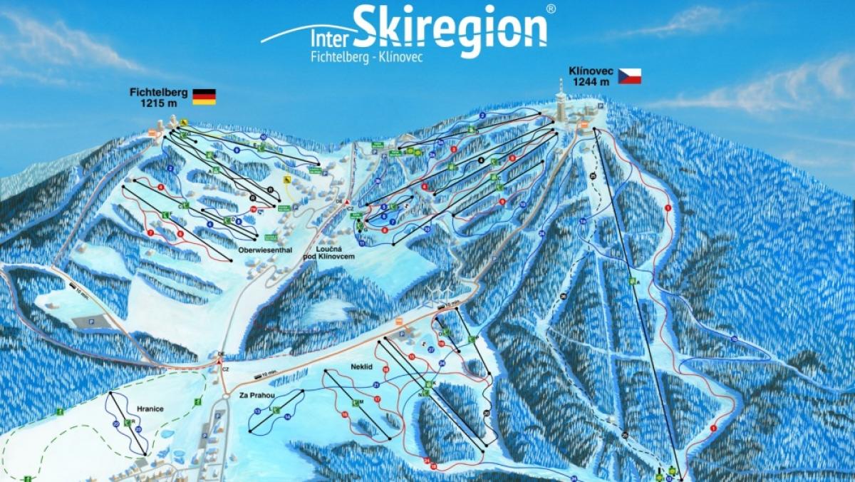 Skiareál Klínovec se rozšířil o Ski Neklid vznikl tak největší komplex skiareálů v ČR