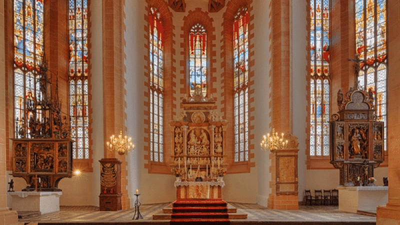 St. Annenkirche - Grösste spätgotische Hallenkirche Sachsens