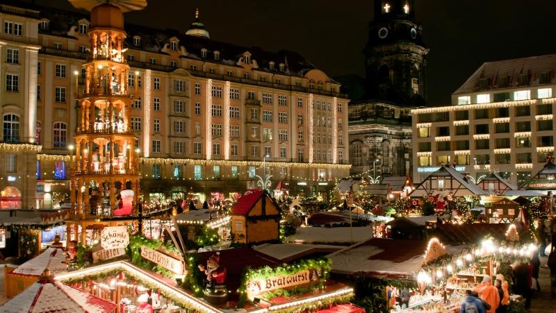 Vánoční trhy v Drážďanech | Krušnohorci